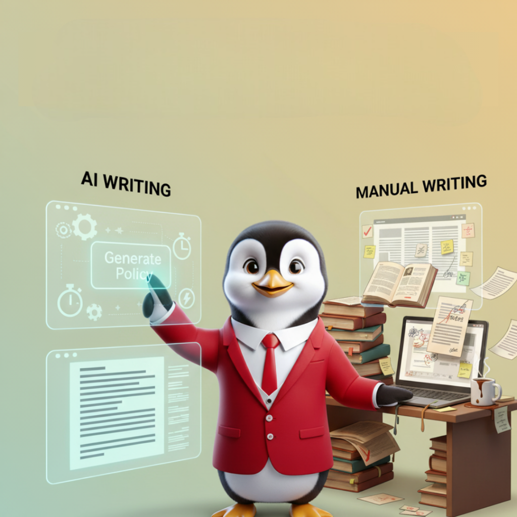AI HR policy writing