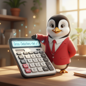 AI gross-to-net salary calculator