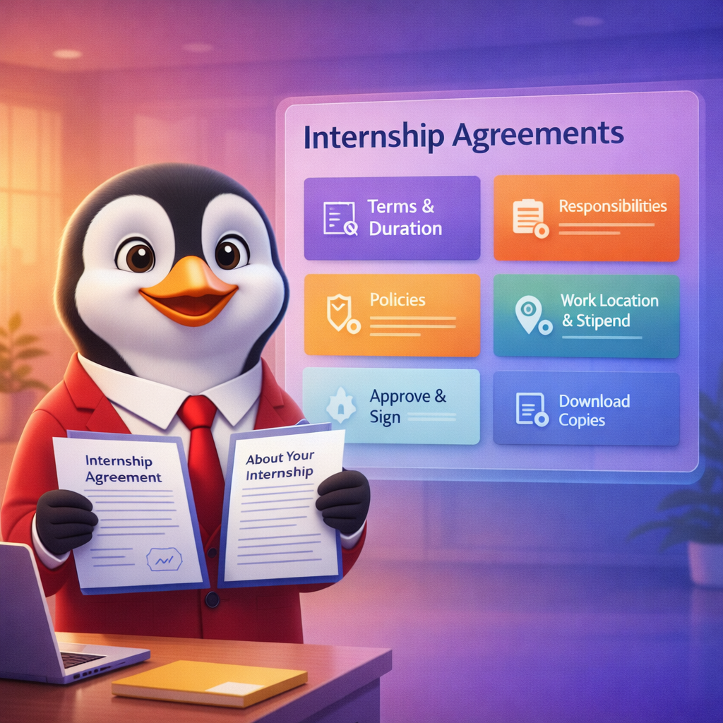 internship appointment letter