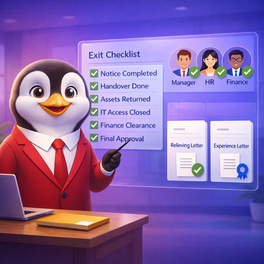 relieving letter from employer