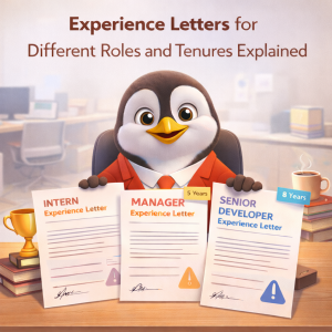 employee experience letter