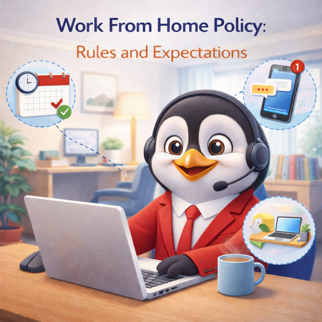 work from home policy