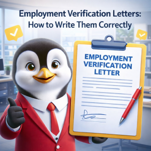 Sample letter verifying employment
