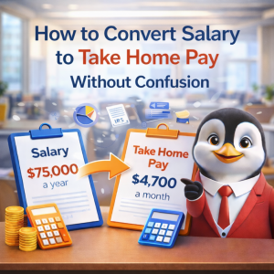 convert salary to take home pay